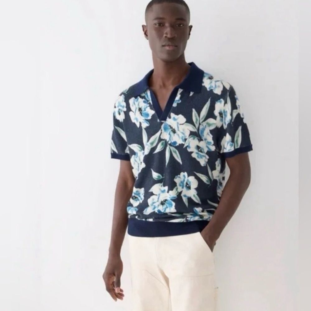 ❤️NWT Summer 100% Cashmere J. Crew Polo | L